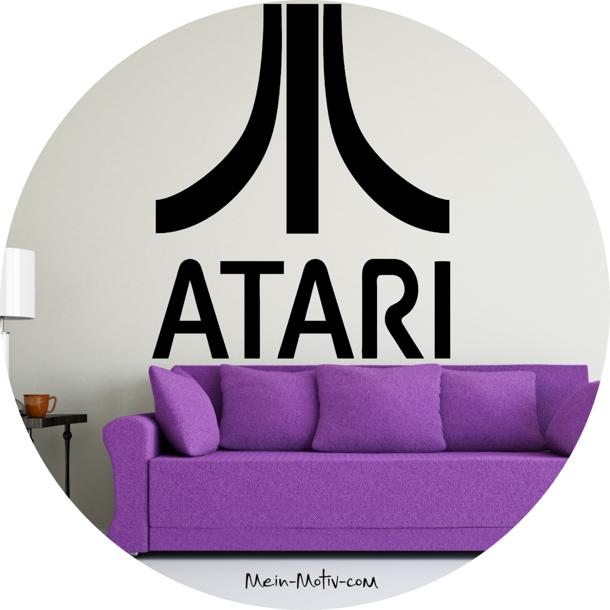 Wandtattoo Atari Logo
